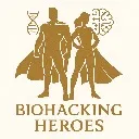 Logo BIOHACKING HEROES 🦸♂️🦸♀️