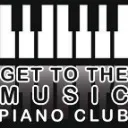 Logo Get To The <mark>Music</mark> Piano Club II