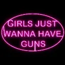 Logo GirlsJust<mark>Wanna</mark>HaveGuns CLUB