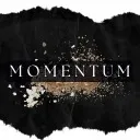 Logo <mark>Manifesting</mark> Momentum w Marisa