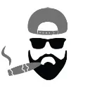 Logo Smoke, Flow & Grow