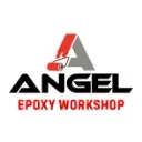 Logo The <mark>Angel</mark> Epoxy Workshop