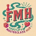 Logo <mark>Fertility</mark> Masterclass Hub