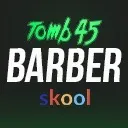 Logo Tomb45 Barber <mark>Skool</mark>
