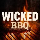 Logo <mark>Wicked</mark> BBQ Nation